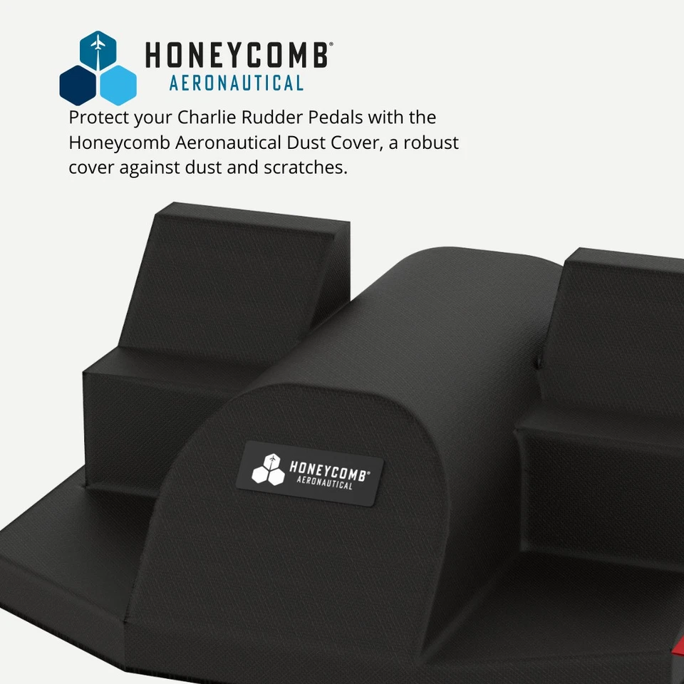 Honeycomb Aeronautical Synthetic Fiber Black Dust Cover and Dust Cover Bundle - Image 2 of 4