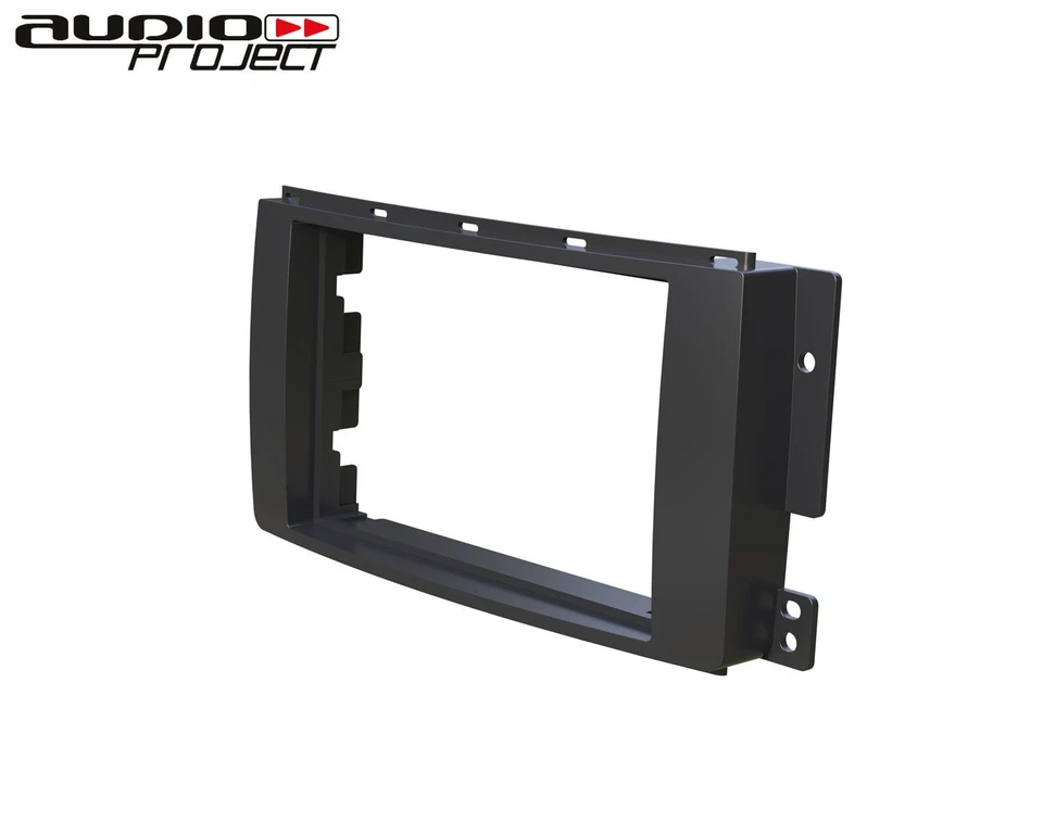 Auto Radio Blende Einbau Rahmen Doppel DIN 2 DIN SMART ForTwo 451 ForFour 454 - Bild 2 von 3