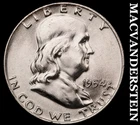 1954-D Silver Franklin Half Dollar - FBL - Choice Gem Brilliant Unc++++  #G8422