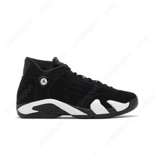 Air Jordan 14 Retro Black White 487471-016