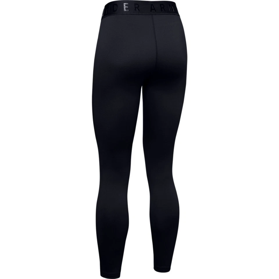 Under Armour 1343324 Women's UA ColdGear Base 3.0 Baselayer Leggings, Black - Image 2 of 4