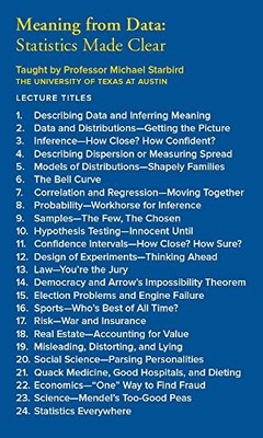 Meaning from Data: Statistics Made ..., Professor Micha