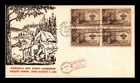 Dr Jim Stamps Boy Scouts Of America Block FDC Minneapolis Troop 24