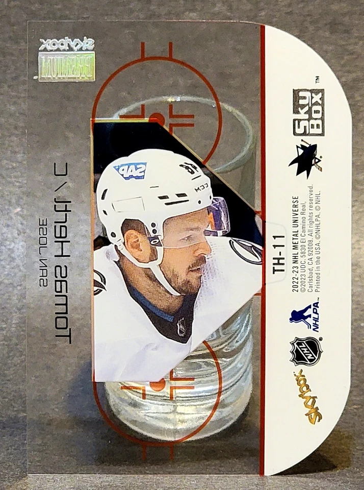 2022-23 Skybox Metal Universe The House #TH-11 Tomas Hertl - Image 2 of 2