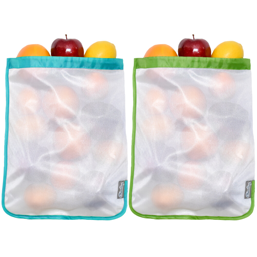 ChicoBag Reusable Mesh Produce Bag with Draw-String Closure for Shopping