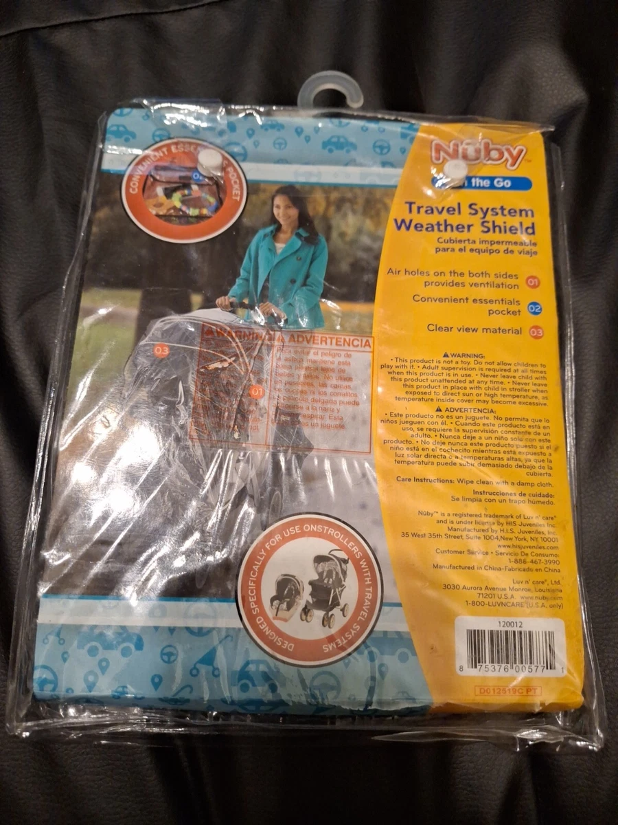 Nuby travel hot sale system weather shield