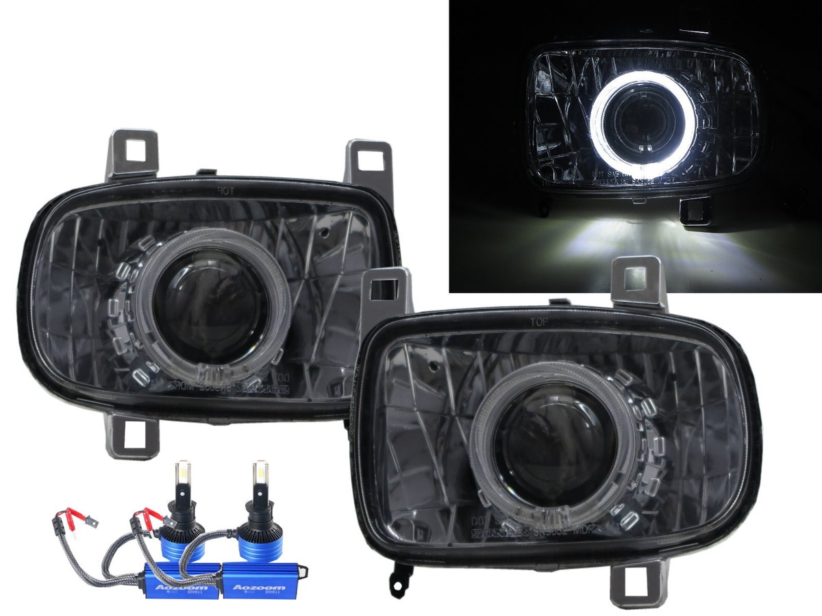RX-7 RX7 FD3S 92-02 Guide LED Halo Projector Headlight LED CH V2