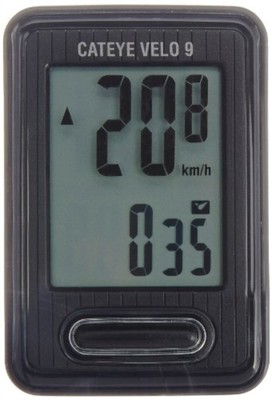 CATEYE CC-VL820 Velo 9 Cycle Computer Black White F/S w/Tracking# New from Japan