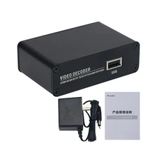 4K H265 H264 Audio Video Decoder HD USB Network Decoder for IP & Dome Camera