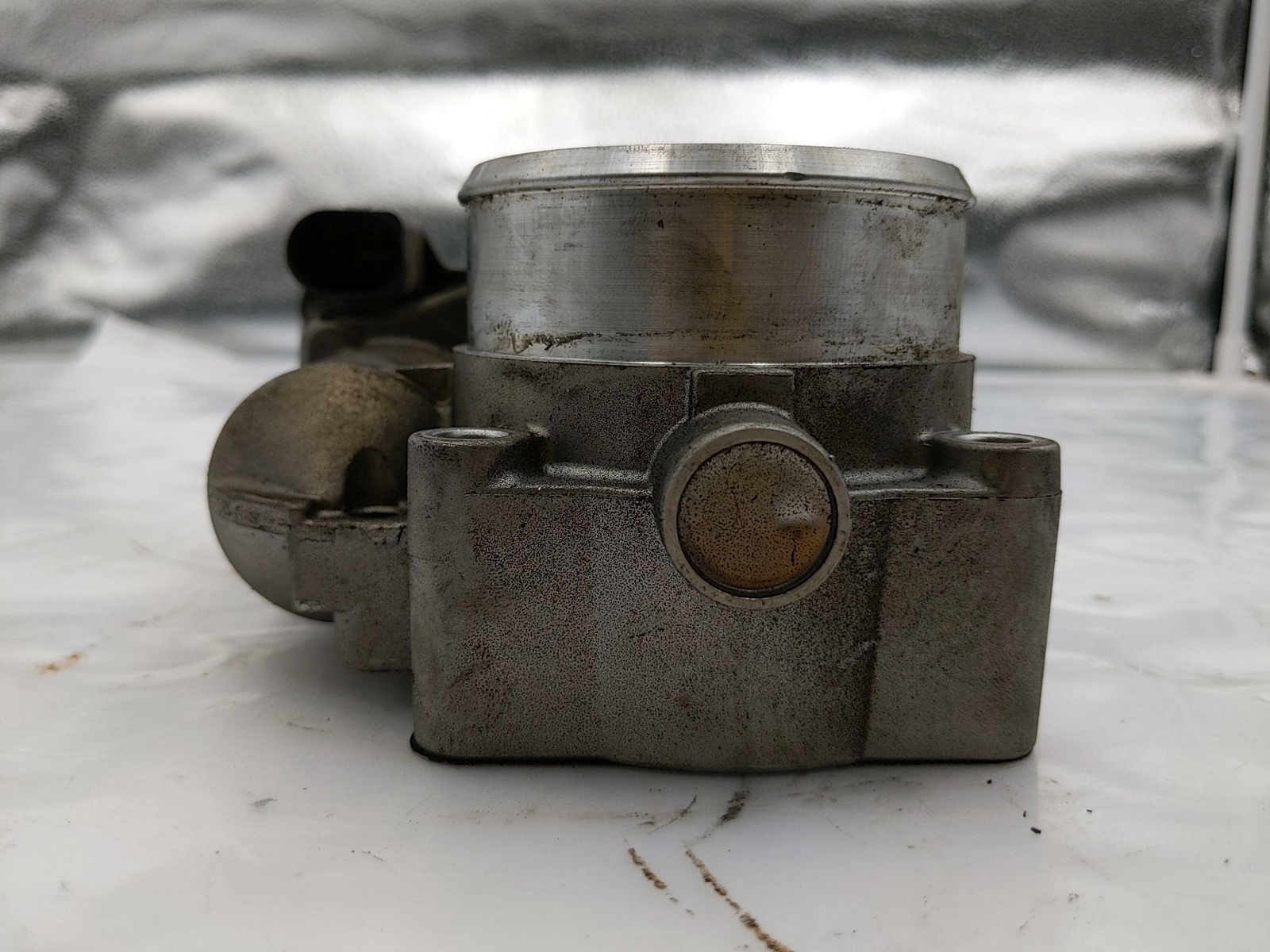 2005 BENTLEY CONTINENTAL GT 6.0L ENGINE INTAKE THROTTLE BODY OEM 07C133062C