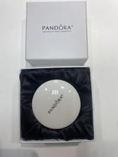 New Pandora Porcelain White Trinket Jewelry Box Charm Gift Box - no charm