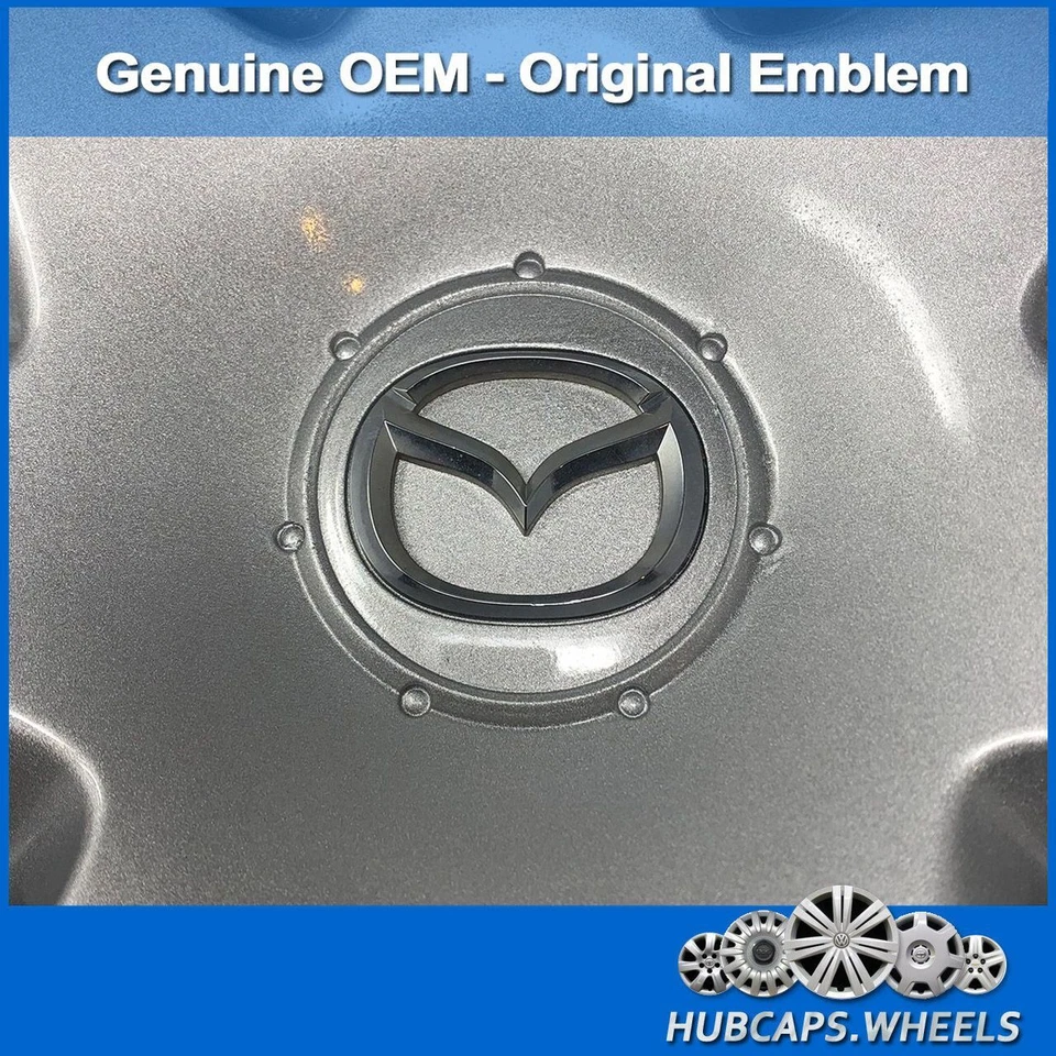 Calota para Mazda3 2014-2022 - Tampa de roda de 16 polegadas original do fabricante 56557 - Imagem 3 de 4