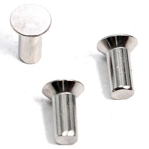 304 Stainless Steel Countersunk Head Solid Rivets Flat Round Head Rivets M2-M6 - Picture 3 of 77