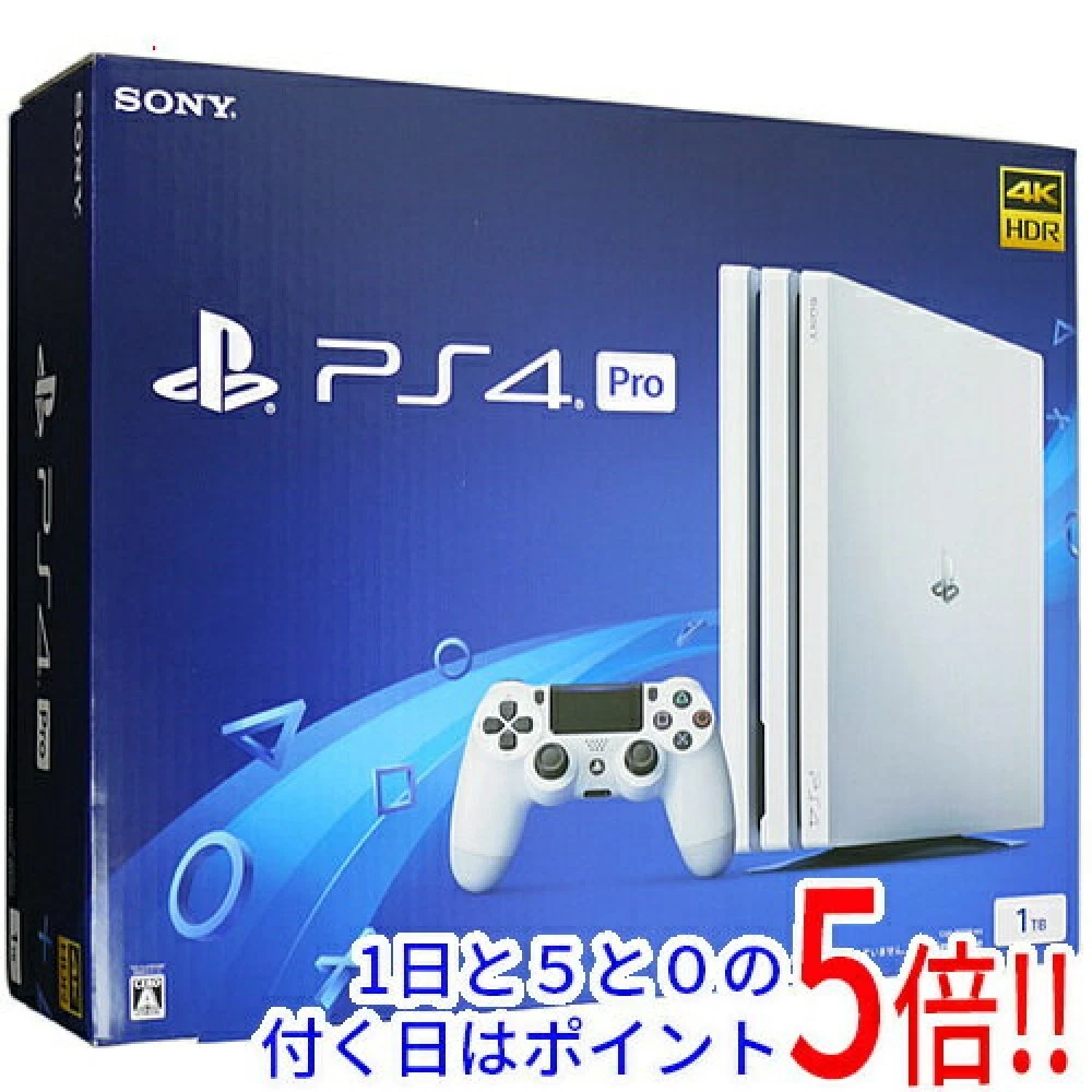 Sony PlayStation 4 Pro 1TB White - (PS4) PlayStation 4 ( Japanese