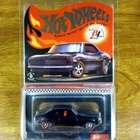 Hot Wheels RLC Club Exclusive Custom Camaro Black Redline  w/ Patch & Pin 2019