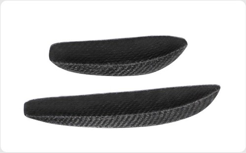 Aletas de parachoques delanteras Canards fibra de carbono para MB C-Class W205 C63 AMG 15-21 - Imagen 17 de 18