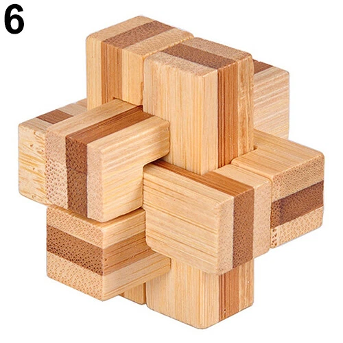 Luban Lock Puzzles Classic Sturdy Good Toughness Luban Lock Toy Logical Thinking - Picture 9 of 24