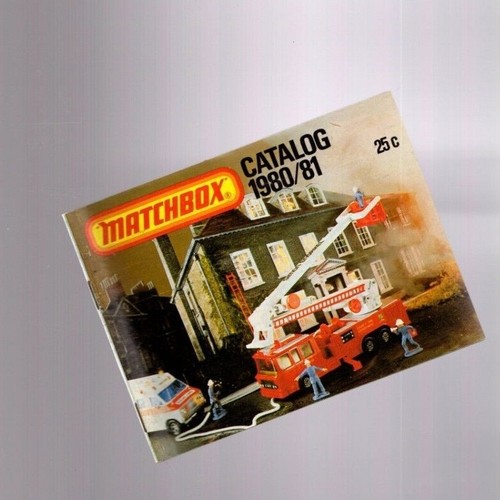 1980/1981 MATCHBOX Katalog: SPEED KINGS, SUPERKINGS, GESTERN, DISNEY, DieCasts