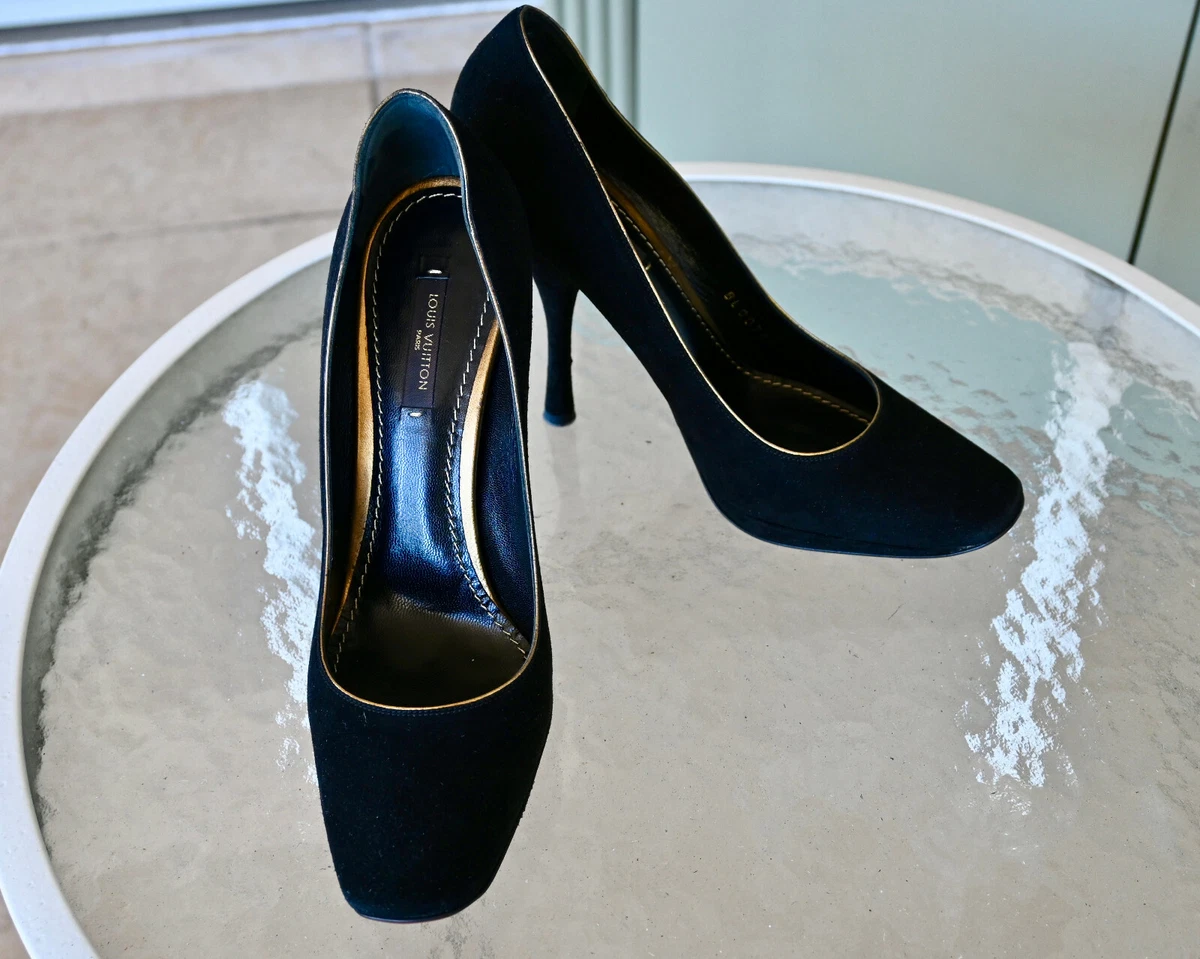 Louis Vuitton, Shoes, Louis Vuitton Heels Sz 38euc