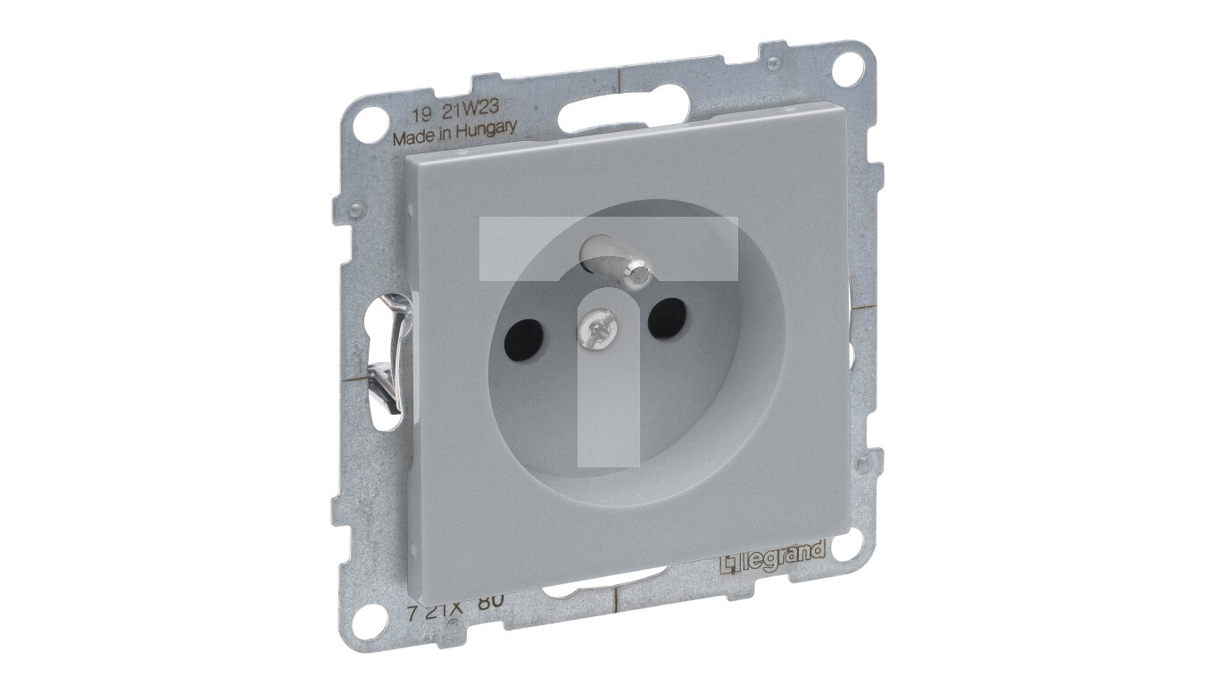 SUNO Single socket 2P+Aluminum 16A 250V automatic terminals with shutter  /T2UK