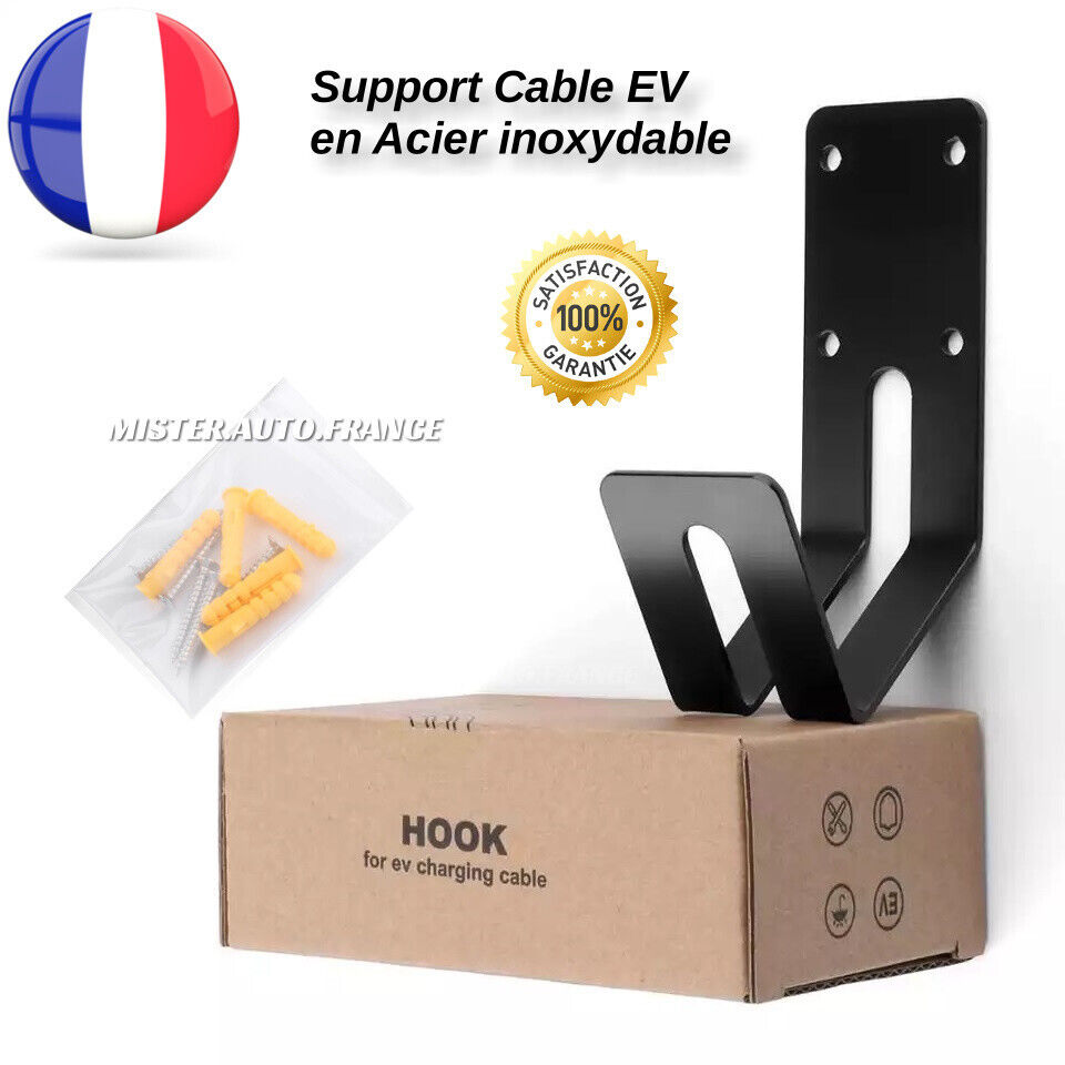 Support De Câble De Chargeur De Voiture Électrique, Support De