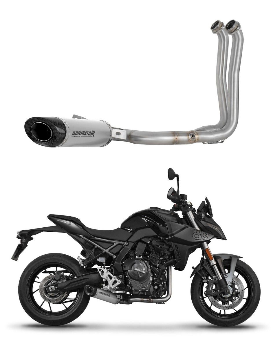 Fits to Suzuki GSX-8S / 8R 2022-2024 Full Exhaust System Collector