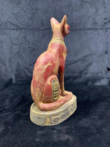 Authentic Ancient Egyptian Antiquities Cat statue of Goddess Bastet Cat Egypt BC - 第 5/7 張圖片
