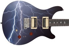 Guitar Bass Skin Axe Wrap Electric Reface DIY Decal Lightning Up The Sky GS 1133