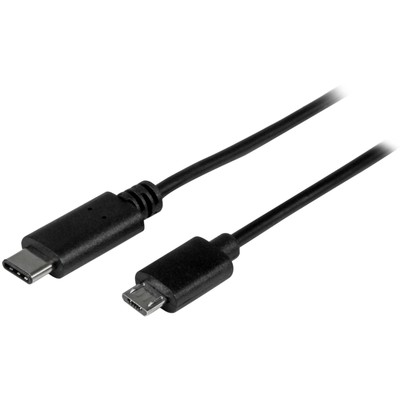 USB C to Micro USB Cable - 0.5m - M/M - Thunderbolt 3 Compatible - Micro USB ...