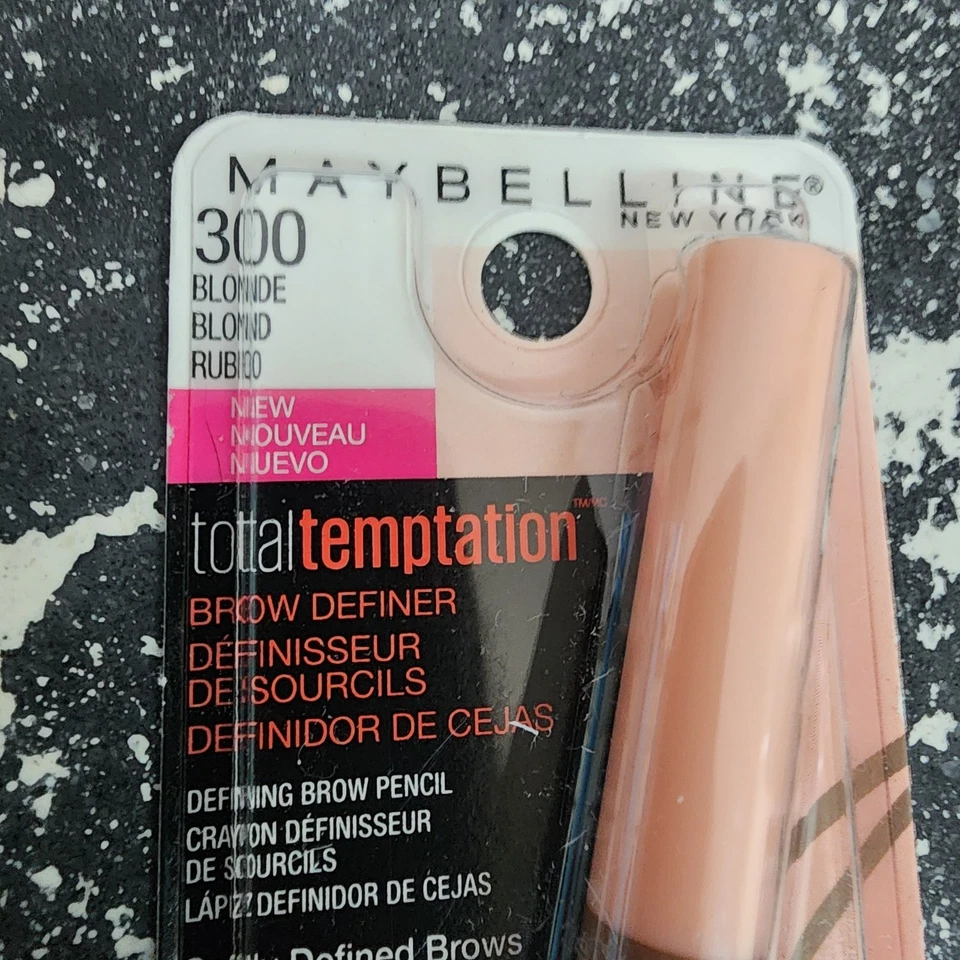 Lot of 4 Maybelline Total Temptation Brow Definer in Blonde #300 0.005 oz. - Image 4 of 4