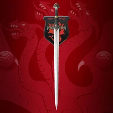 Blackfyre Replica Sword Valyrian Steel House of Dragon Game of Thrones Targeryan