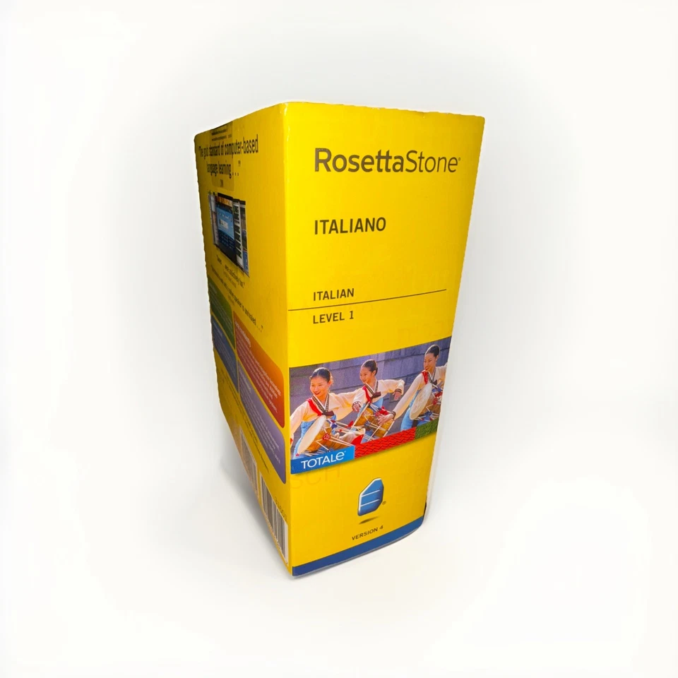 ROSETTA STONE Italian Version 4 Level 1 Italian Language CD Brand NEW Sealed. - Image 4 of 4