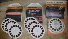 LOT 3 STAR TREK SHOW TIME GAF VIEW MASTER STAR TREK THE MOTION STAR TREK II
