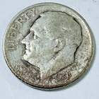 1952 Roosevelt Dime 90% Silver Coin Circulated Coin #6182