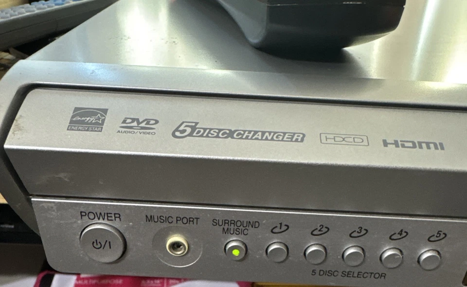 Panasonic SA-HT740 1000W, 5 Disc CD/DVD 5.1 ch. 1000W HT System Player w/Remote - Image 4 of 4