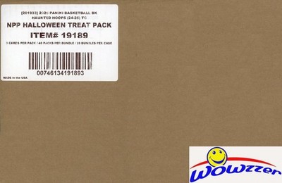 2024/25 Panini Haunted Hoops Basketball Factory Sealed 20 Box CASE-800 Packs!