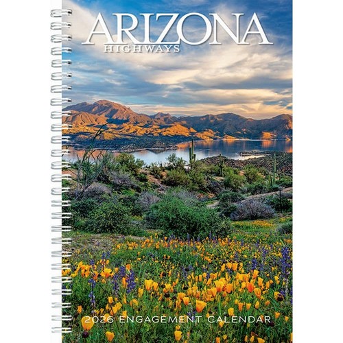 Arizona Highways, Arizona Highways 2026 Engagement Planner, 6'' X 9'', Weekly C