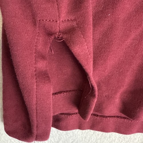 POLO Ralph Lauren Mens XXL Maroon Long Sleeve Polo Shirt Classic Fit Cotton - Picture 6 of 9