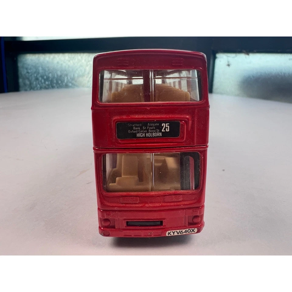Lot of 2 Vintage Corgi Diecast London Double Decker Buses Beatties Toy Vehicles - Image 3 of 4