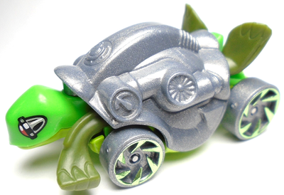#ad #ad 2021 HOT WHEELS STREET BEASTS TURTOSHELL GREEN amp; GRAY DIECAST 2 3 8quot; TURTLE CAR $11.99