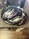 Michael Vick Signed Black Sparkle Philadelphia Eagles Full Size Replica Helmet