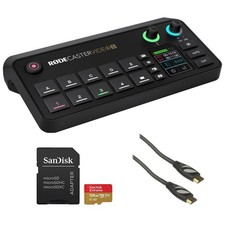 RODE RODECaster Video S Audio/Video Console with 128GB microSD  Cable