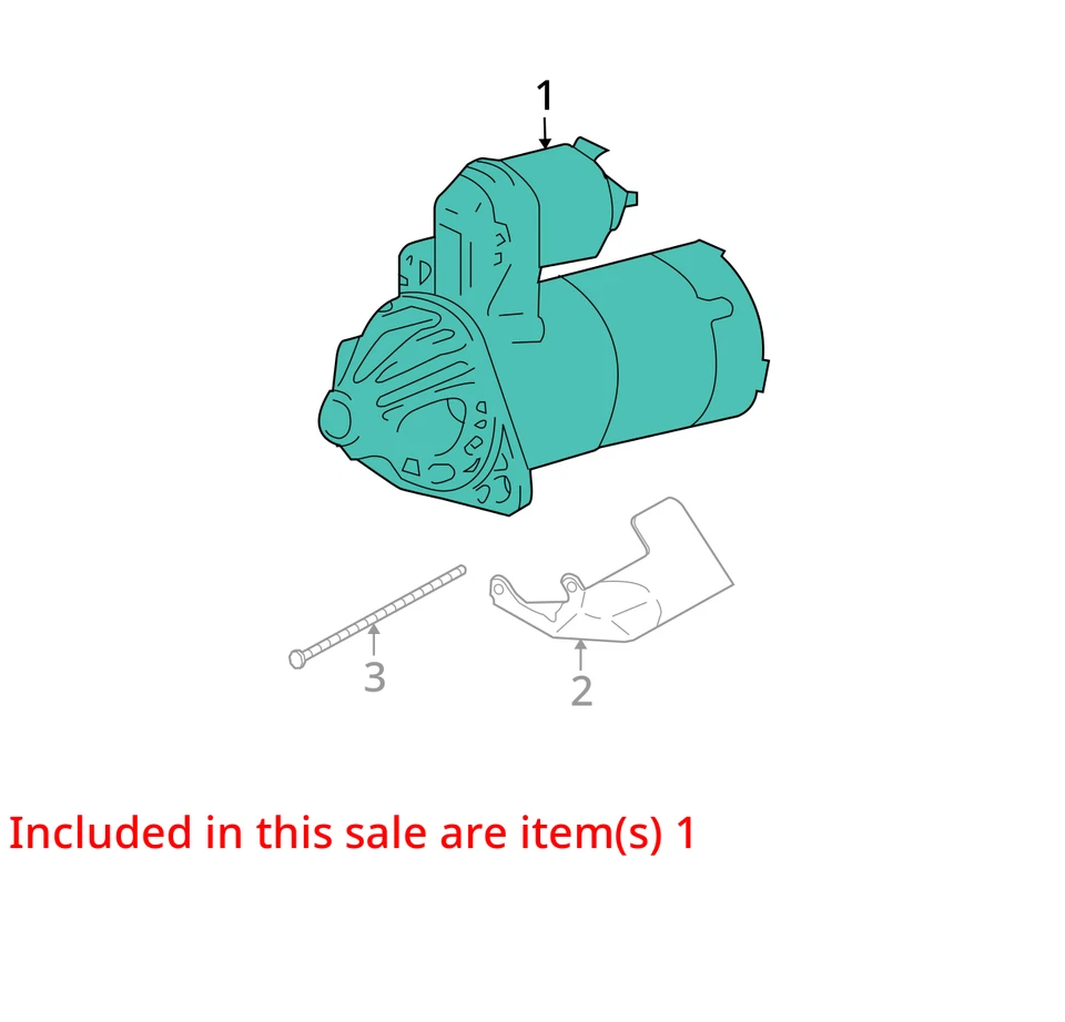 Kia Sorento 2003-2006 motor de arranque de coche solenoide OEM C5TKK Foto 3 de 4