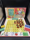 Vintage Go To The Head Of The Class Board Game 1967 4175 Milton Bradley