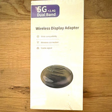Dual Band 2.4G/5G Wireless Display Adapter 4K USB HDMI