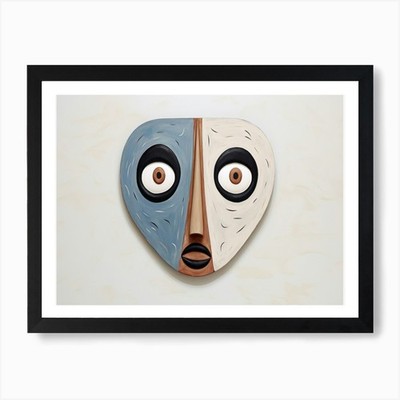 Maska Art Print Framed Wall Art Poster Canvas Print Picture