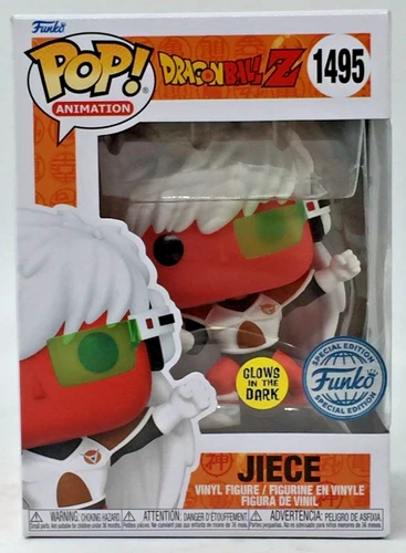 Funko Pop! Animation Dragonball Z Jiece #1495 Glows Special Edition W/Protector