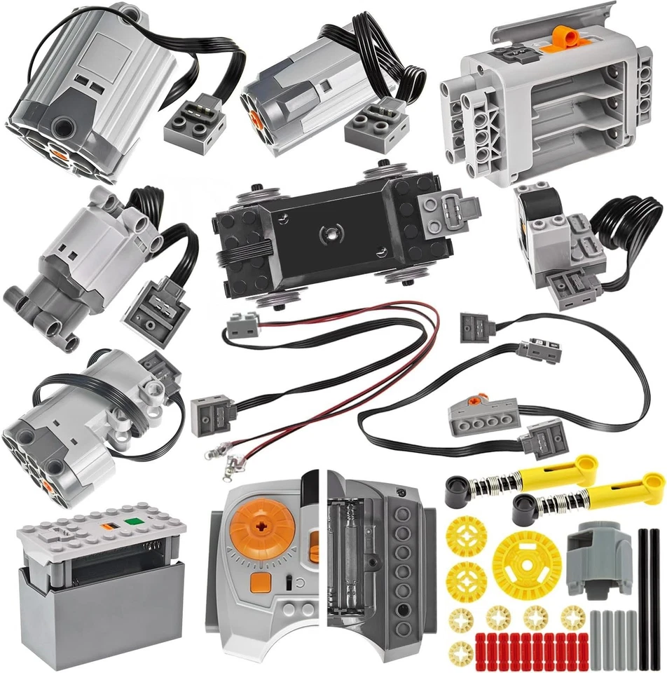 Kit de função de energia LEGO Technic 45 peças com motores e acessório de controle remoto - Imagem 3 de 4