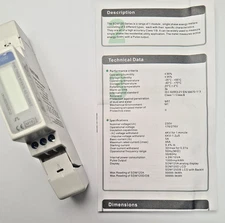 EASTRON MID DIGITAL KWH ELECTRIC METER SINGLE PHASE - SDM120D-MID APPROVED