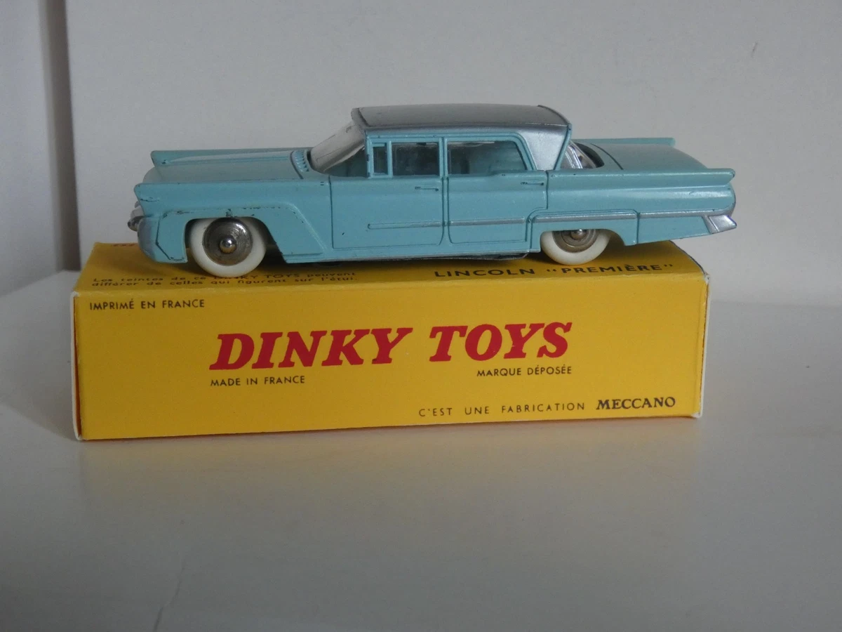 Dinky Toys France N°532 - Lincoln Première 1960 - Bleu - Échelle 1/43 - Boîte AA
